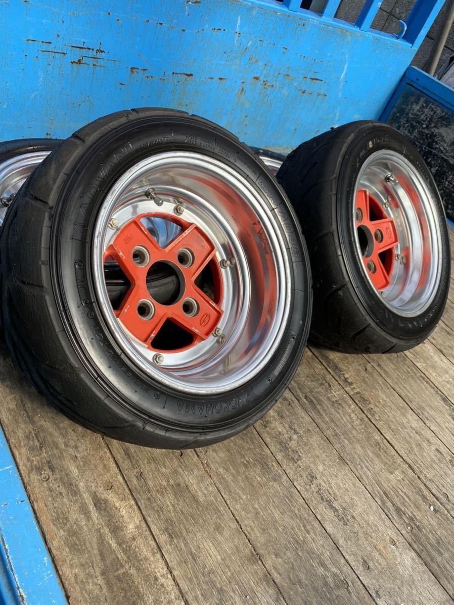 スピードスター マーク2？ 6J 深リム サーキット Sタイヤ SSR 旧車