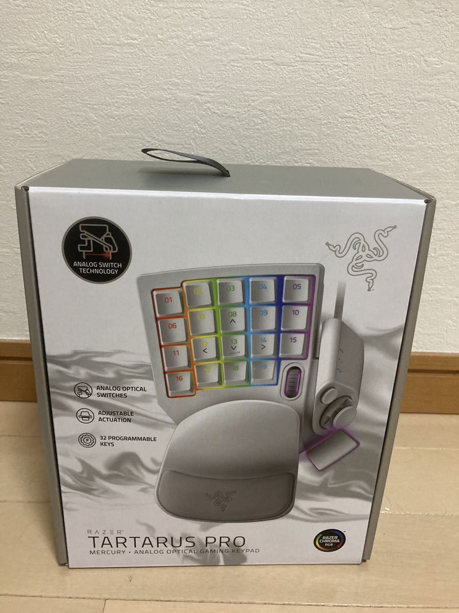 極美品】Razer Tartarus Pro Mercury white(USBキーボード)｜売買され 