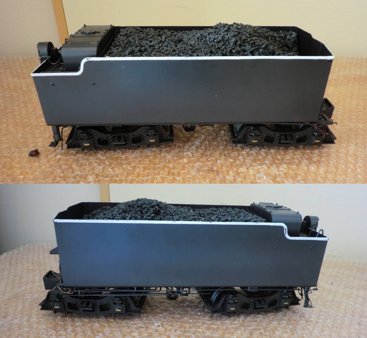 日立 蒸気機関車 炭水車 C622 長さ約55㎝／35㎝ 現状品 部品取り