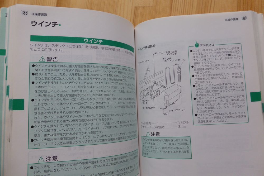 取扱書 トヨタ 取扱説明書 取説 ランドクルーザー100 ランドクルーザー