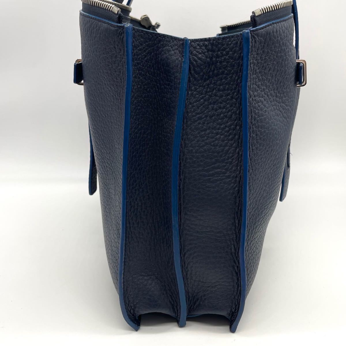1円《美品》FURLA フルラ メンズ GIOVE ジェーヴェ トートバッグ 