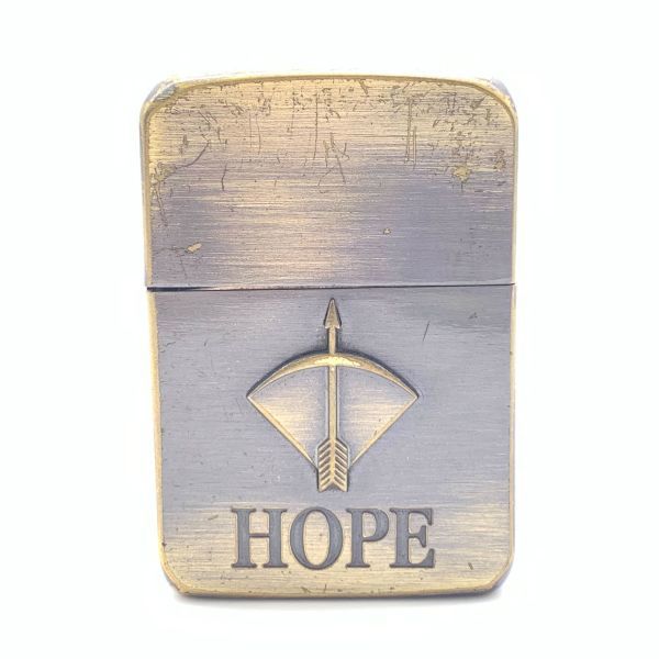 zippo HOPE ゴールド ビンテージ 1999年1月製造 怪し