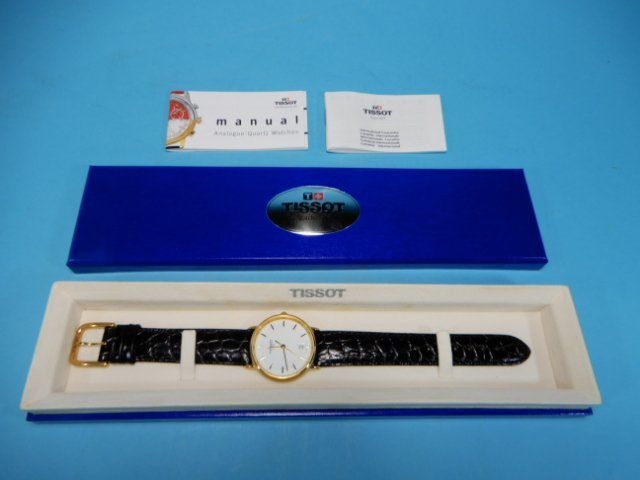 TISSOT ティソ 五木ひろし 35周年記念 限定腕時計 433/555 ケース付き 