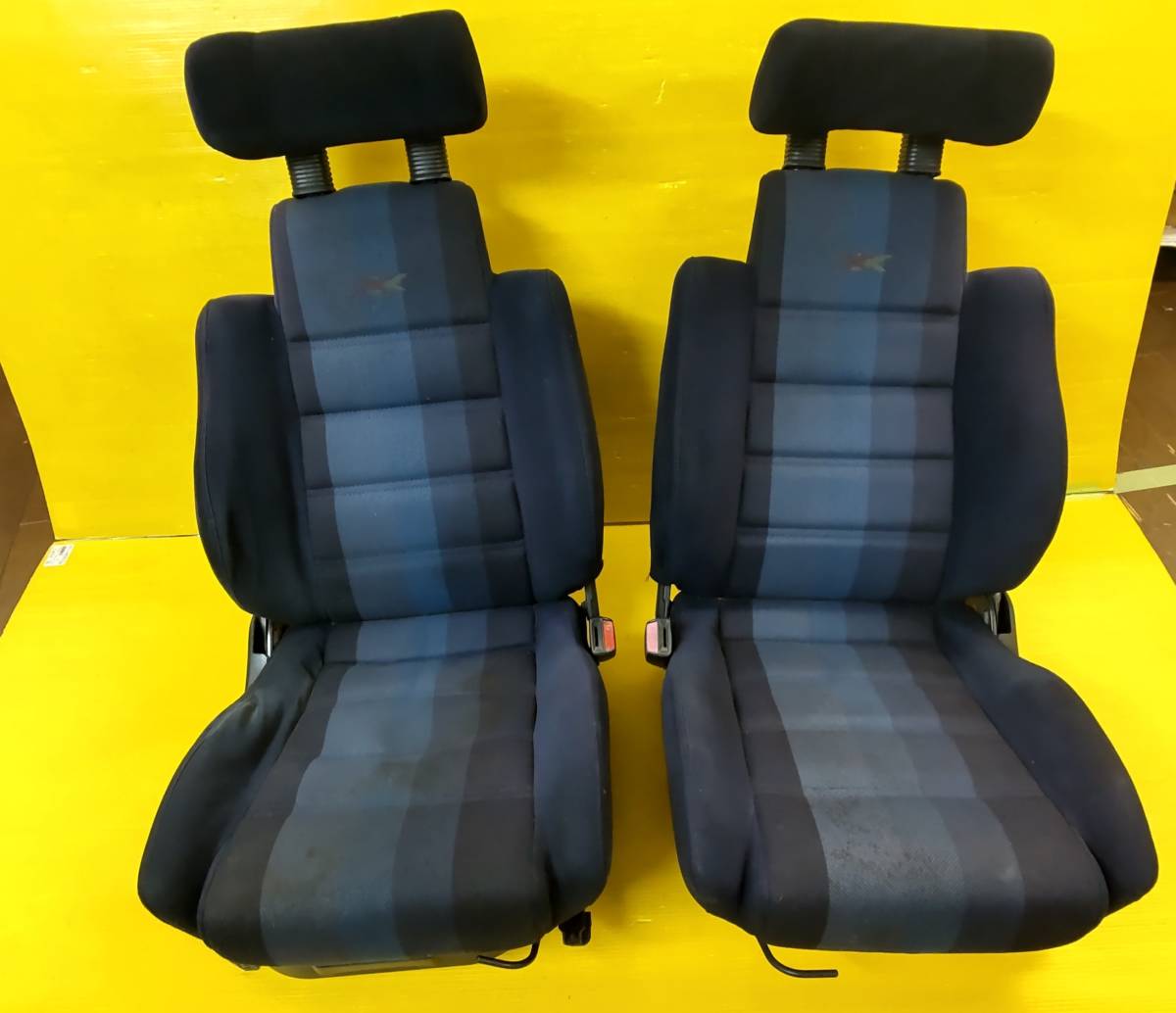 ダイハツ ミラ TR-XX用 純正シート 運転席 助手席 セット L200系 中古品