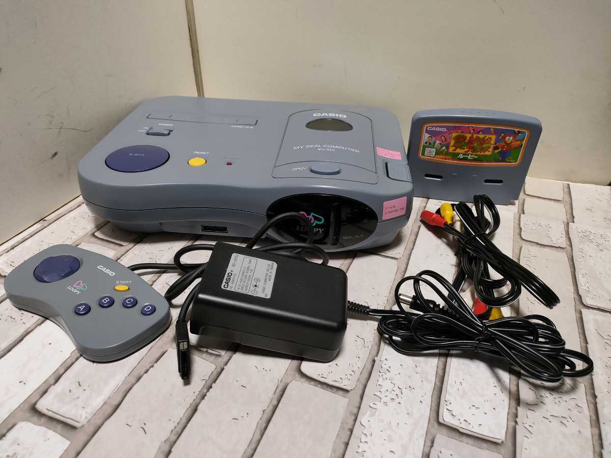 レア！レトロゲーム CASIO カシオ LOOPY ルーピー、ソフト一本セット 
