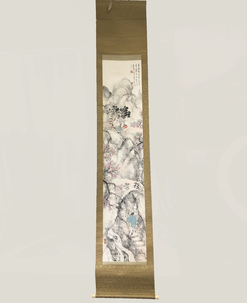 作者不明 掛け軸 古物 春山桃花 観崖 雲桟 の入札履歴 - 入札者の順位