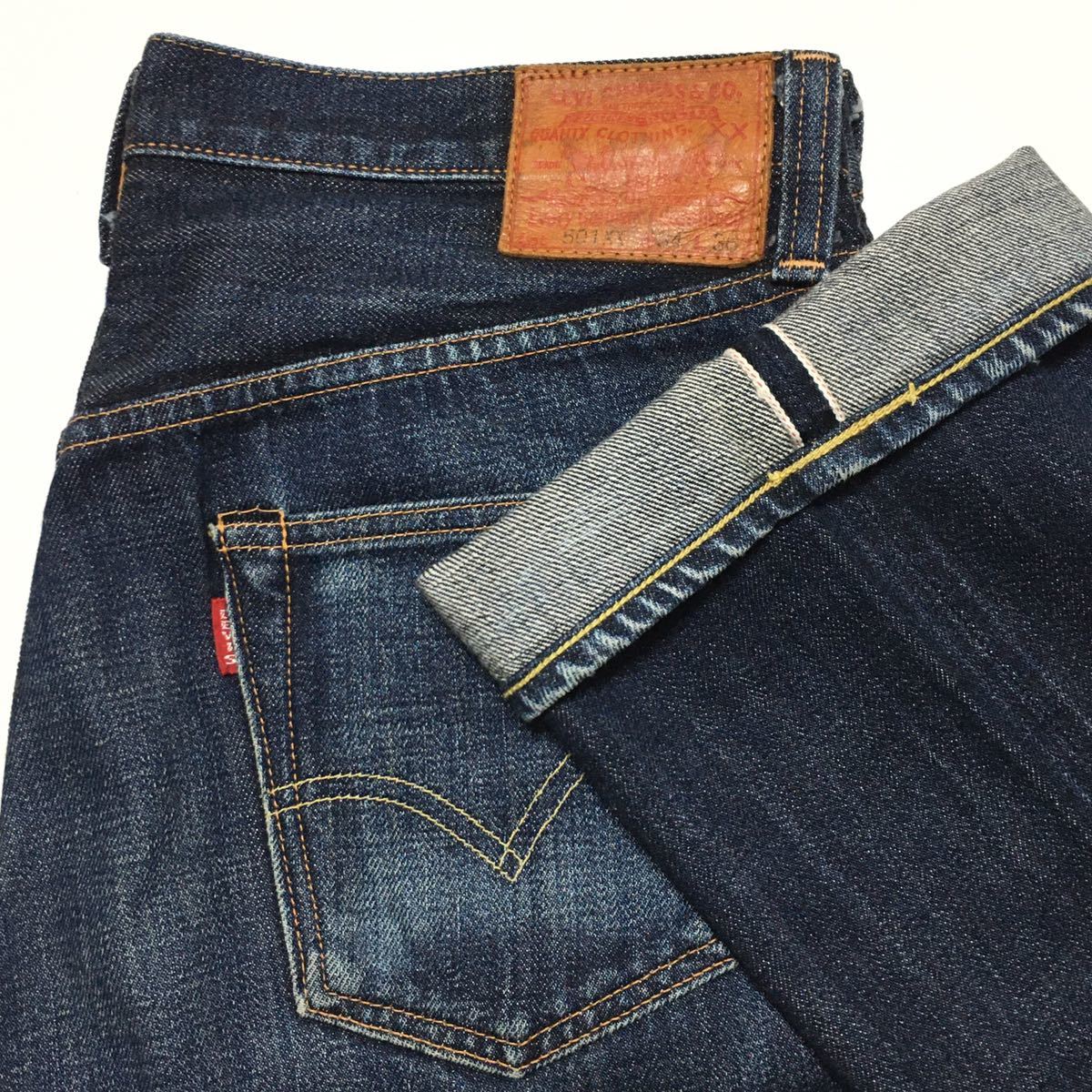 デニム Levi's 501 リーバイス 赤 パッチ 501 リーバイス47501XX w