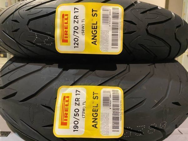 2021年 RBA003.115 120/70ZR17 + 190/50ZR17 ピレリ ANGEL ST 前後セット 120/70/17 190/50/17(オンロード)｜売買されたオークション情報、yahooの商品情報をアーカイブ公開 - オークファン オンロード
