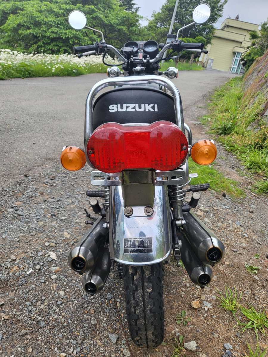 GT380希少国内物 B5 昭和51年 オリジナル高め 車検令和6年(251cc-400cc
