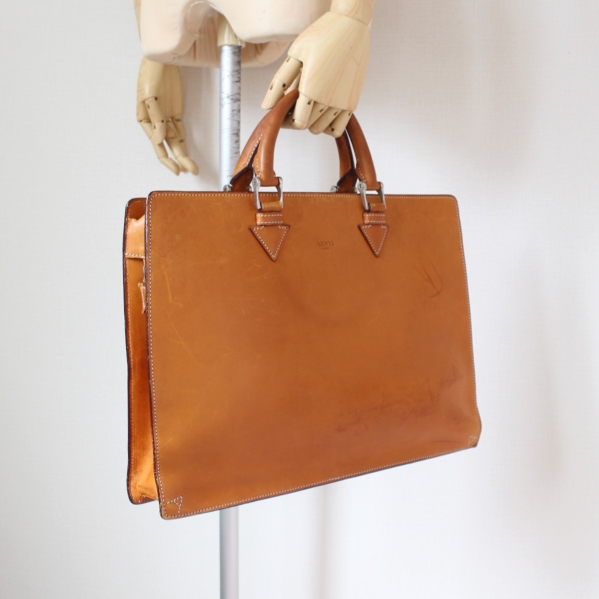 ARNYS PARIS レザー ビジネスバッグ ブリーフケース ARNYS PARIS アルニス レザー ビジネスバッグ ブリーフケース（w-2293