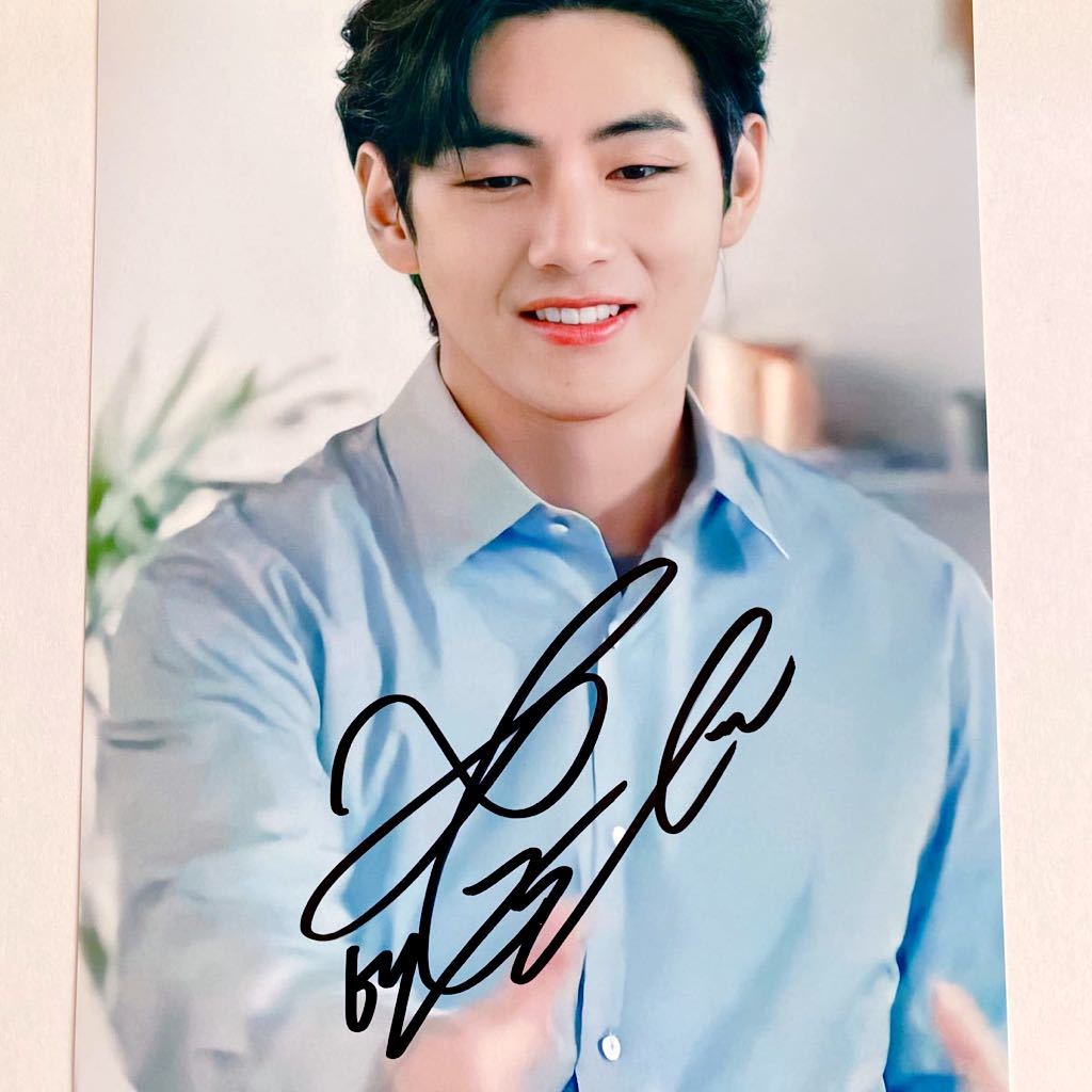 BTS(キム・テヒョン)直筆サイン入り写真(アジアンポップス)｜売買され