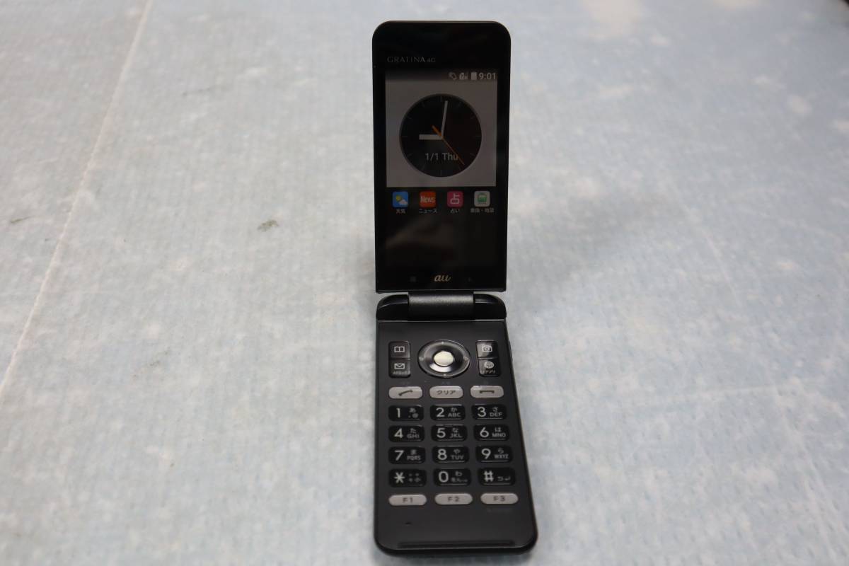 SIMロック解除済未使用品GRATINA SIMロック解除済☆KYF31 グラティーナ