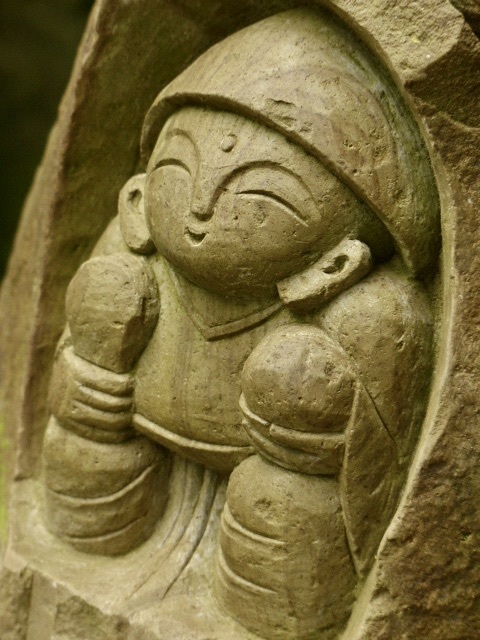 石仏 山の神 田の神様 石像 田の神様の石像h30cm 田の神様の