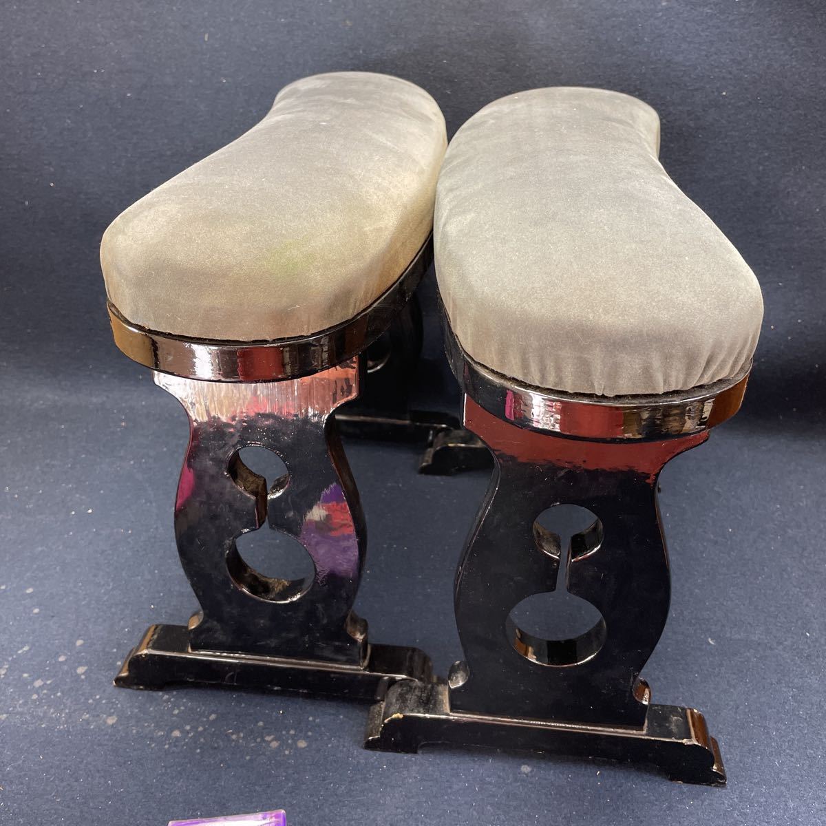 アンティーク 脇息 江戸中期 【公式通販】