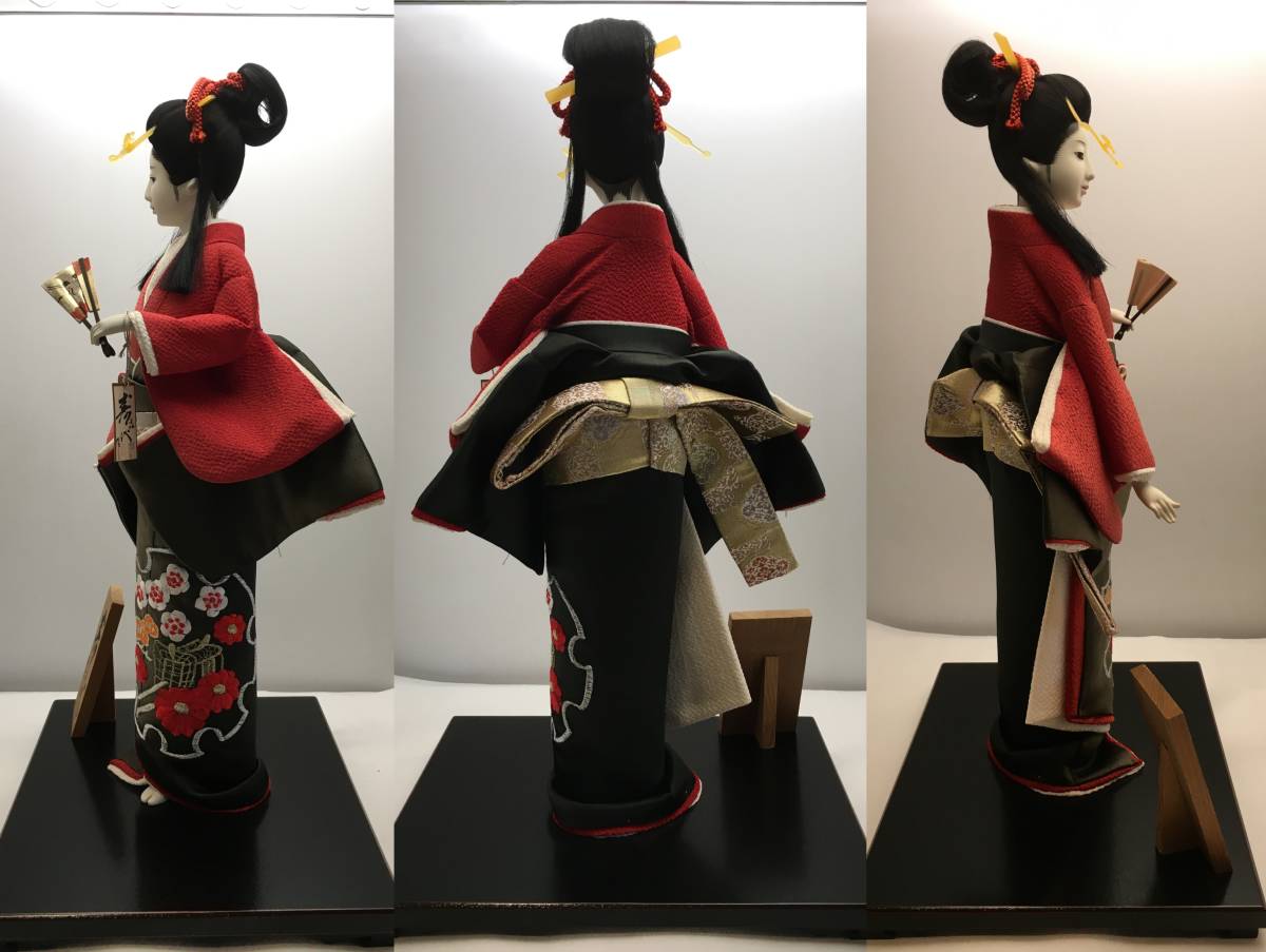 ケース付き 松寿 日本人形