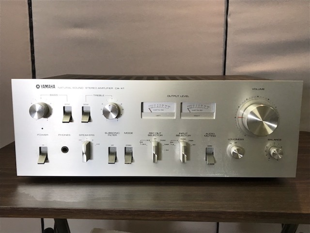 YAMAHA プリメインアンプ CA-X1 ヤマハ NATURAL SOUND STEREO