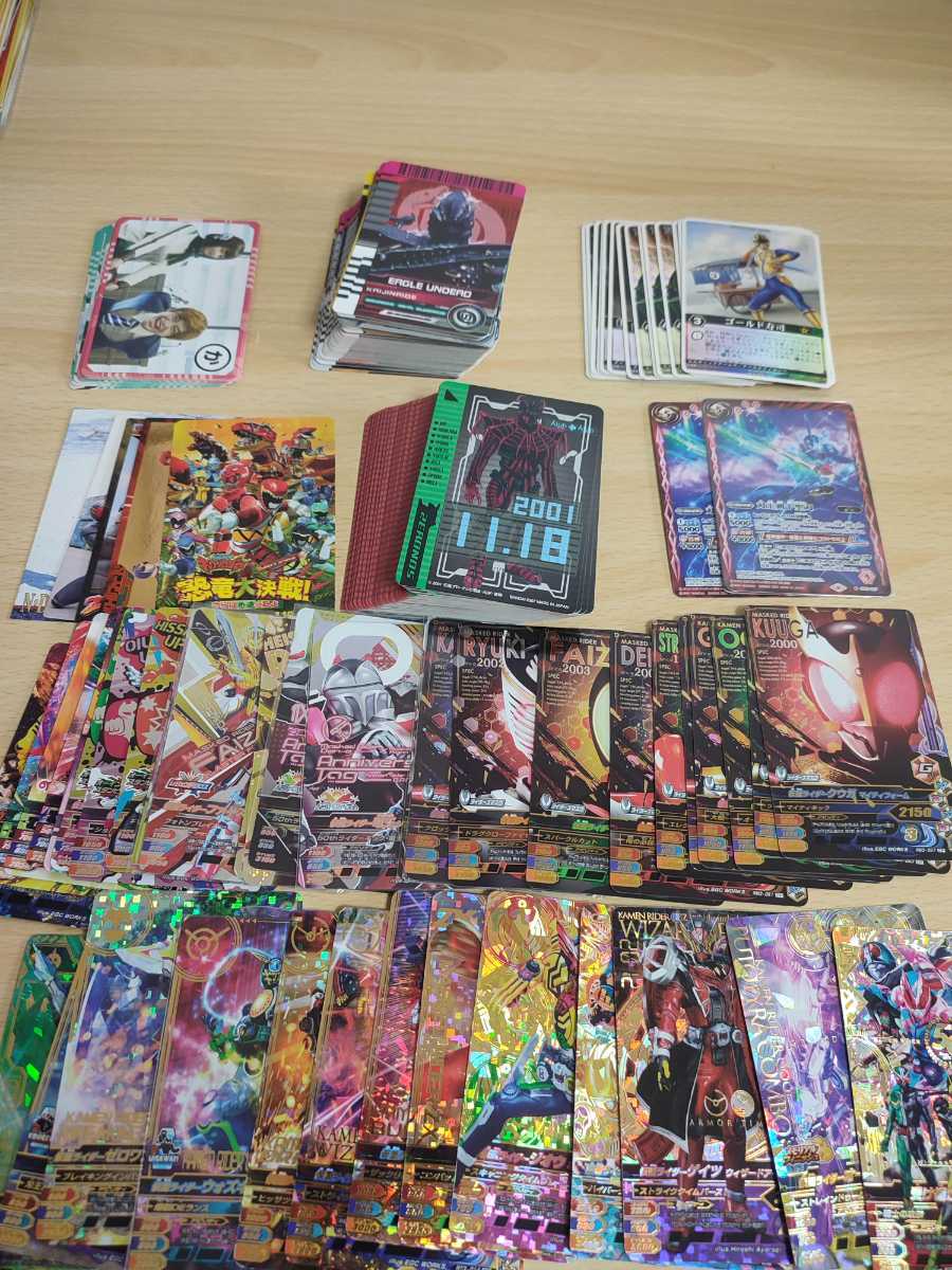 仮面ライダー ガンバライド ガンバライジング まとめ カード LR CP SR 