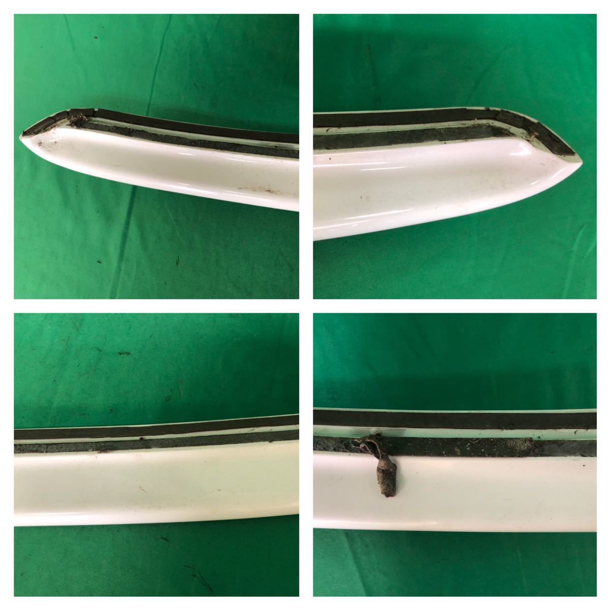 MS179 中古 ジャガー JAGUAR JLGB 平成10年6月 リア ルーフ スポイラー カラー ホワイト 白 エアロ 外装_9