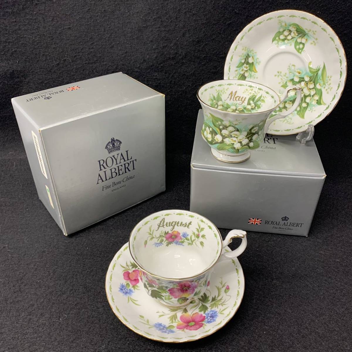 Y□ ROYAL ALBERT ロイヤルアルバート フラワーオブザマンス カップ 