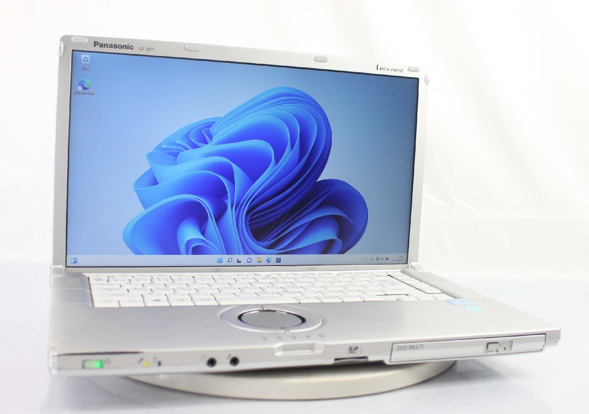 AC付 OS有 15.6型 Windows11 Panasonic SSD250GB Let's note CF-B11 CF-B11AWDCS/Core i5-3340M/メモリ8GB ノートPC パナ M062214K