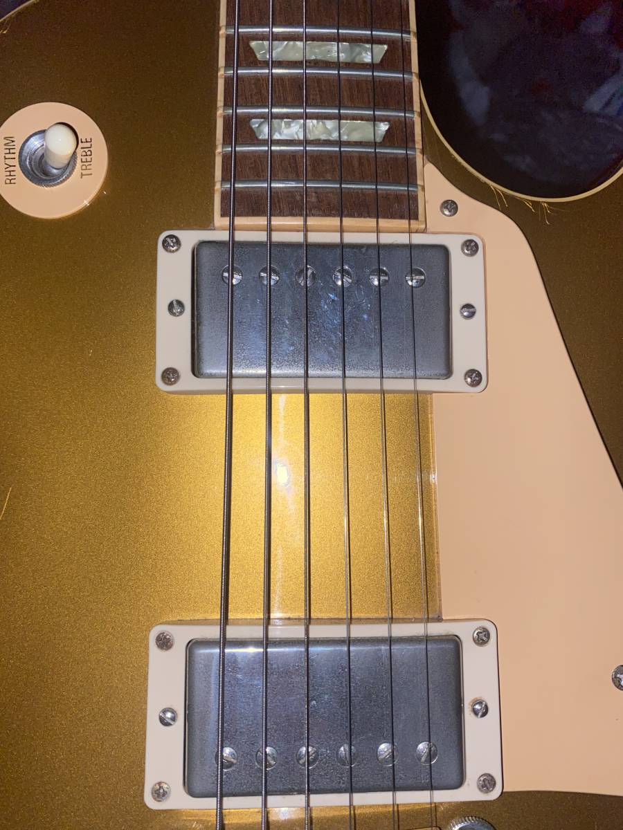 Gibson Les Paul Standard 0 Gold Top Custom Historic Reissue Shop