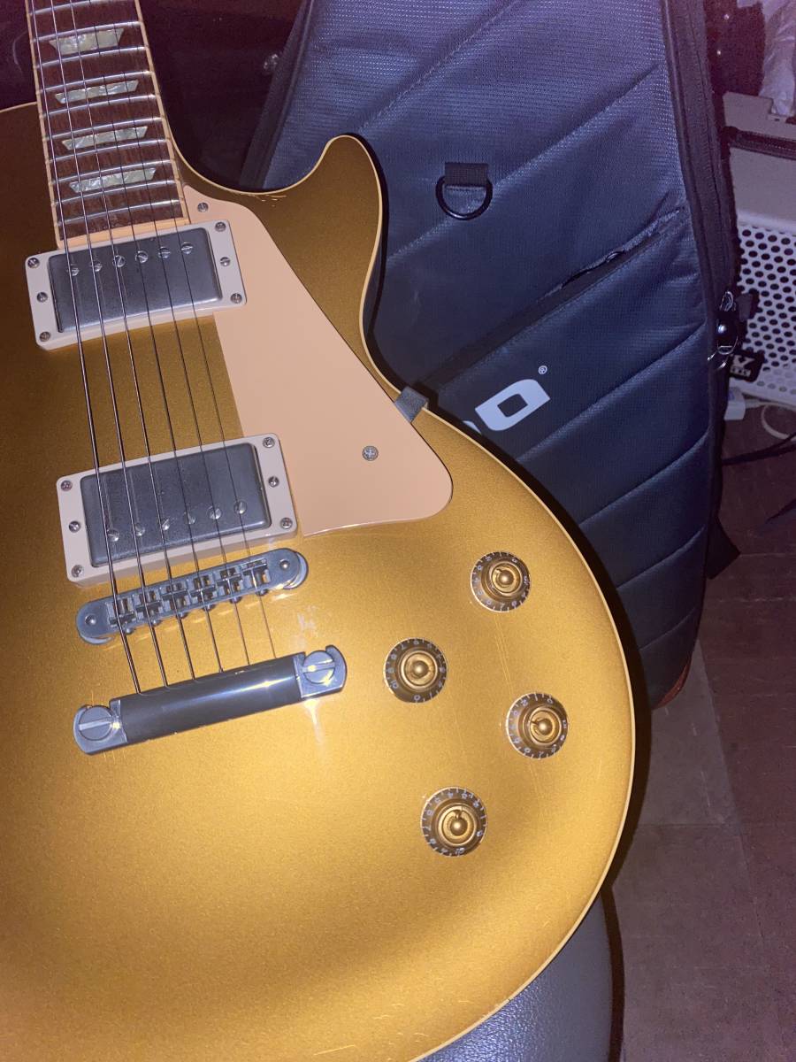 Gibson Les Paul Standard 0 Gold Top Custom Historic Reissue Shop