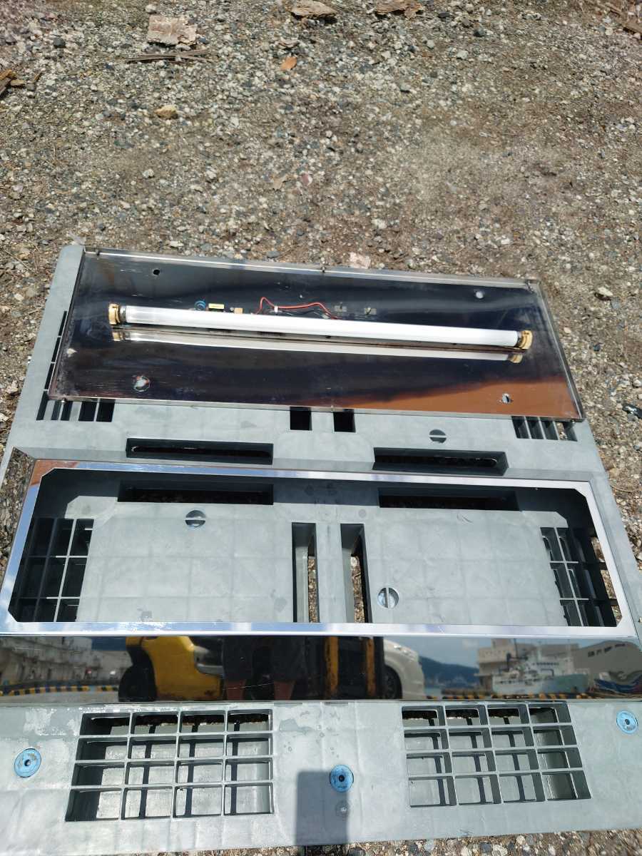 JBアルナ 看板灯 アンドン#500 ウロコバイザー付き 美品 希少 デコトラ