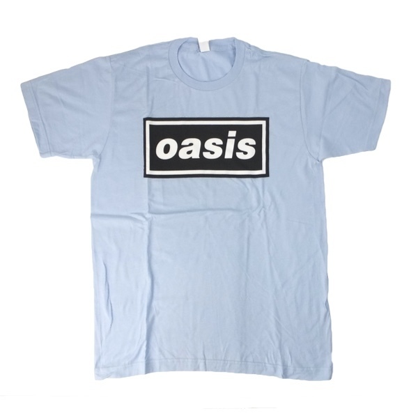 【人気セール，爆買い】 M オアシス OASIS LOGO BLUE Tシャツ オフィシャル メール便可 9016189(Tシャツ)｜売買されたオークション情報、yahooの商品情報をアーカイブ公開 - オークファン Tシャツ