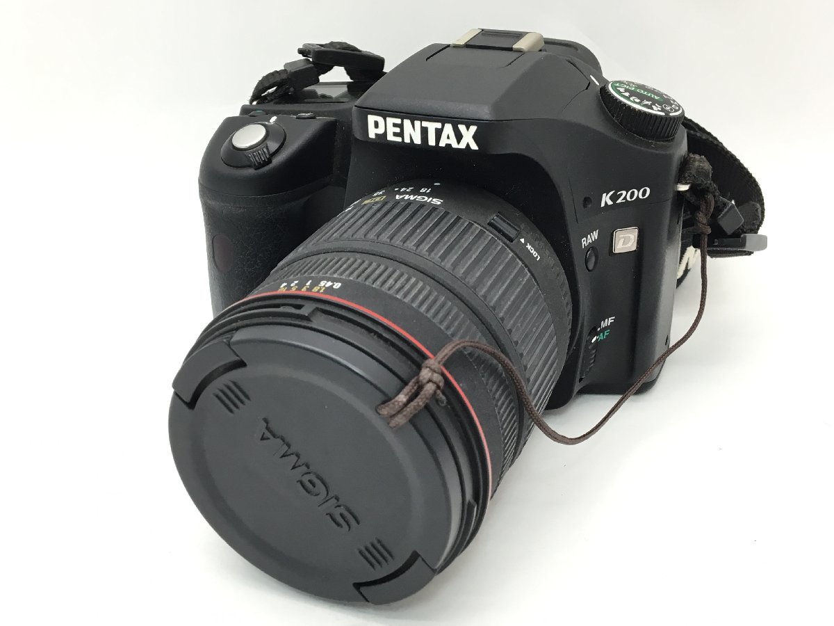 PENTAX K200/SIGMA ZOOM 18-200mm 1:3.5-6.3 DC デジタル一眼レフ 