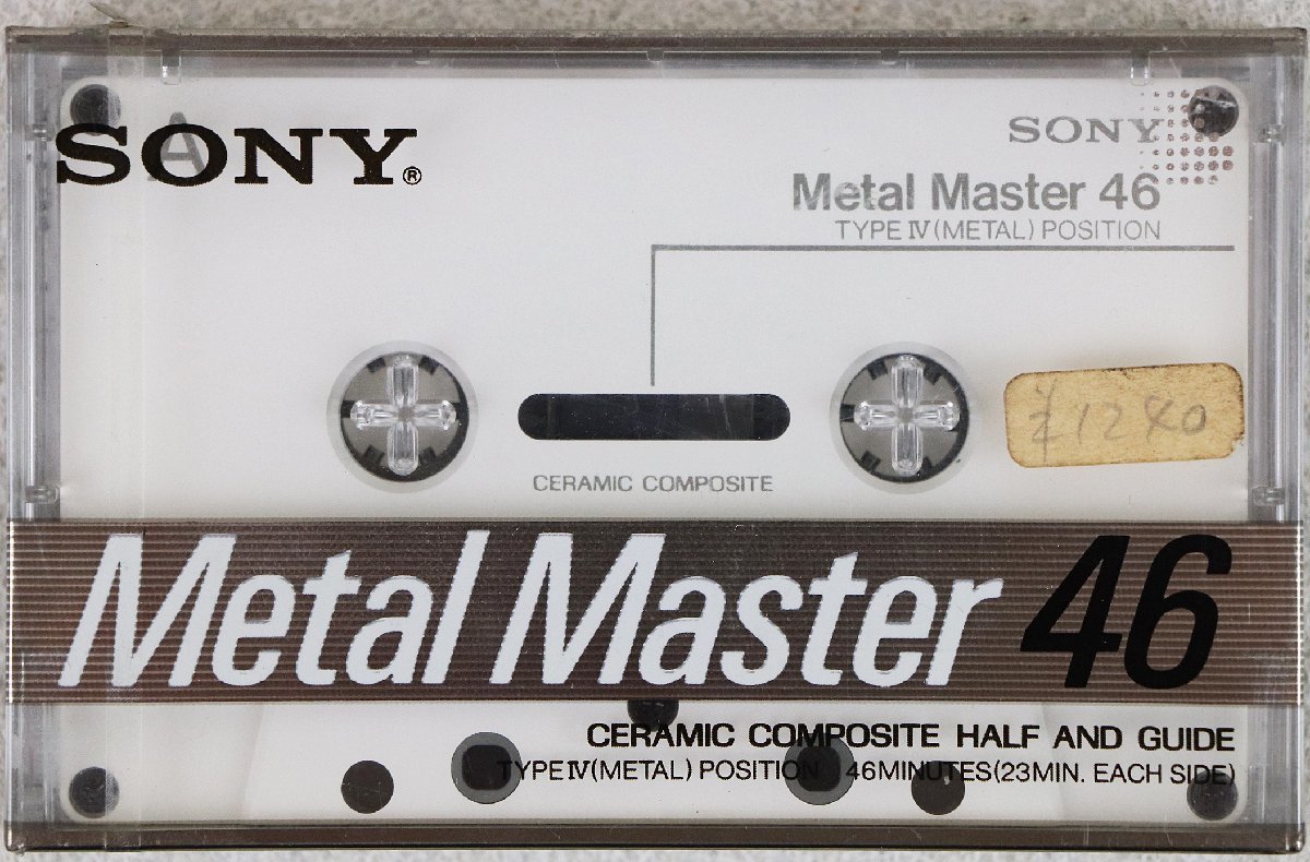 Metal カセットテープ SONY Super Master - メルカリ ソニー TDK Yahoo 
