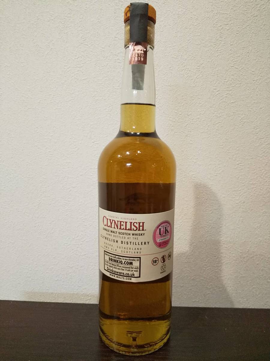 クライヌリッシュ 12年 ハンドフィル 2022 蒸溜所限定 CLYNELISH HAND