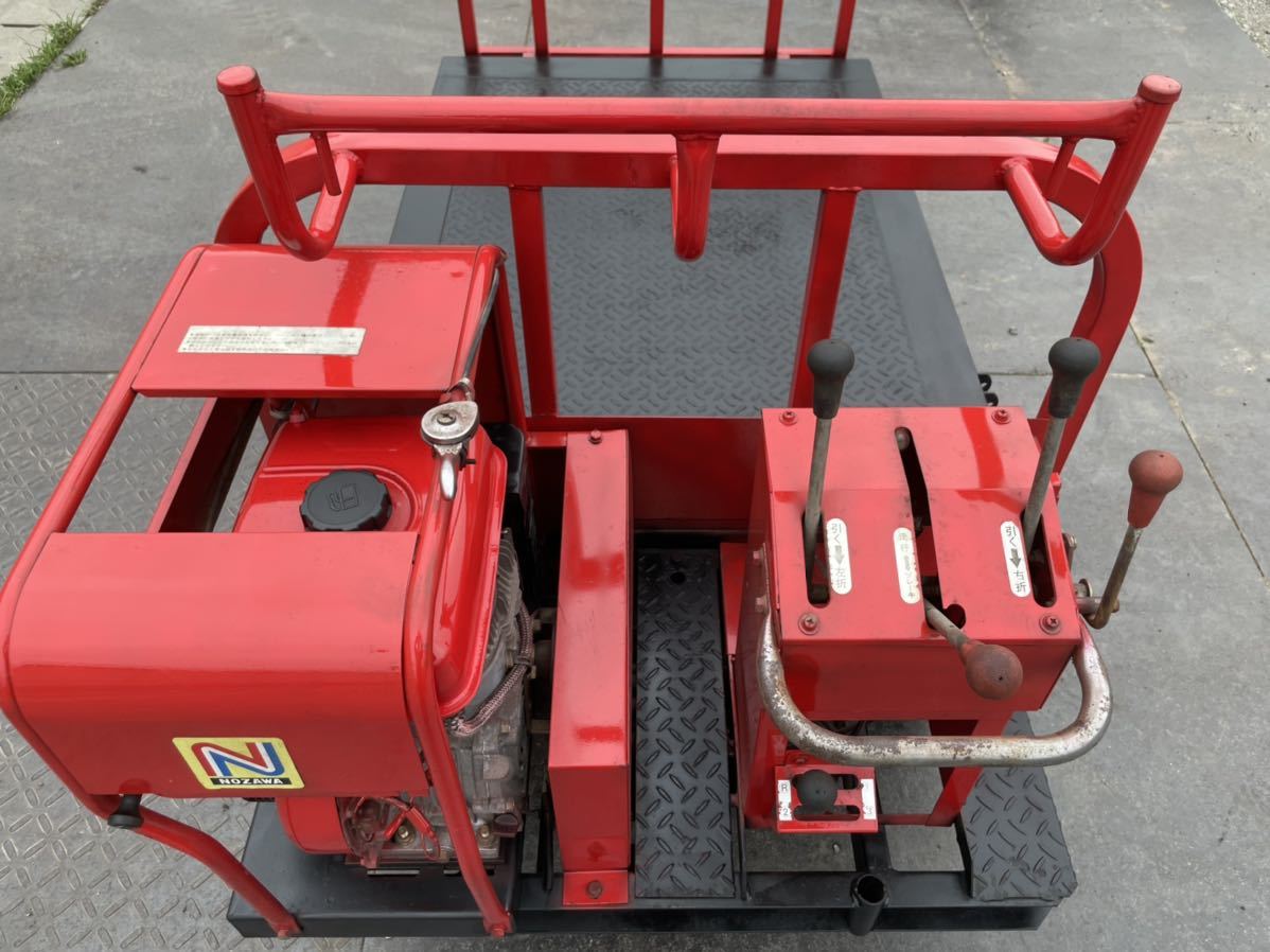 Yahoo!オークション ノザワ クローラカート CPU120D最大積載量400kg 