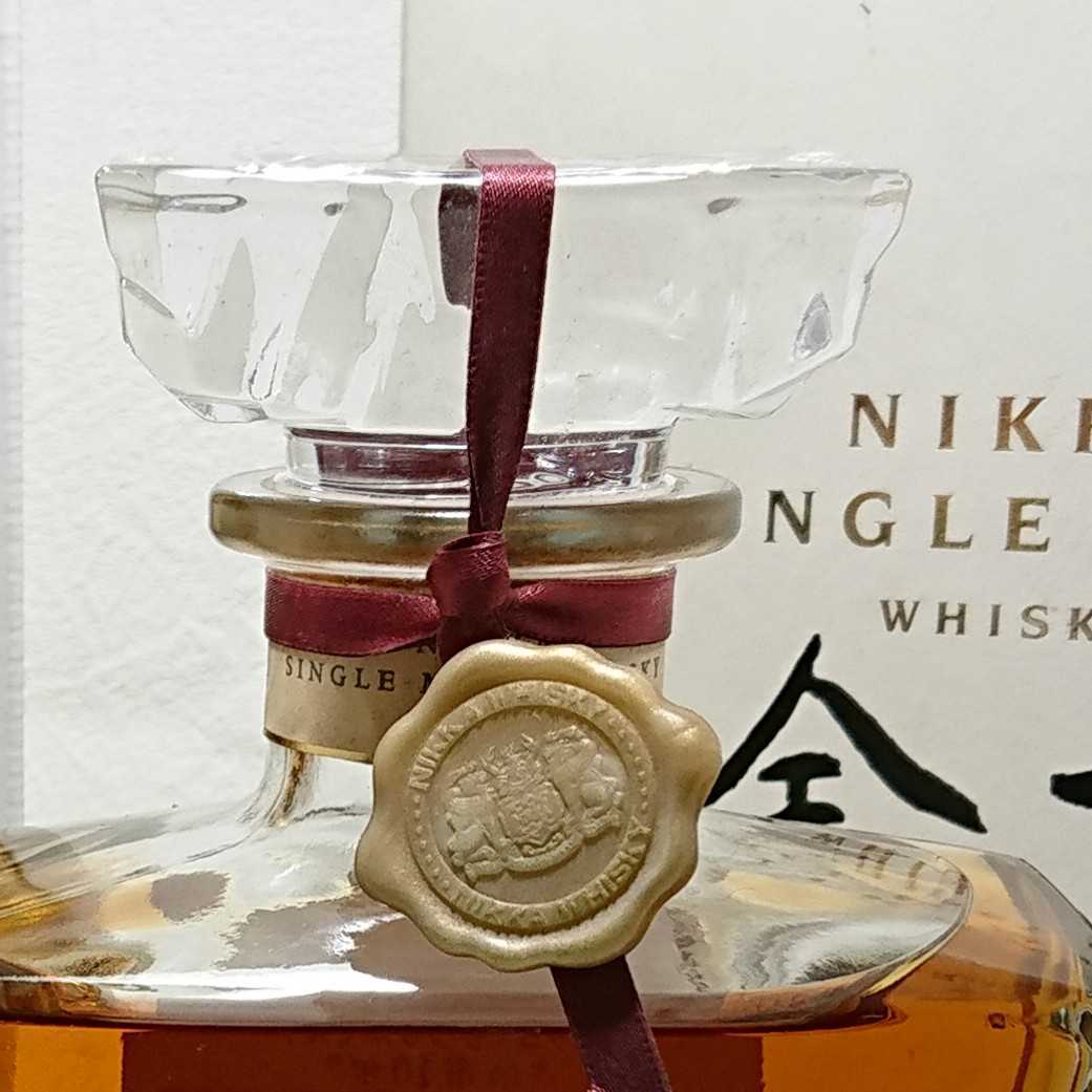 未開栓 古酒 NIKKA ニッカ 余市 10年 シングルモルト ウイスキー 角瓶