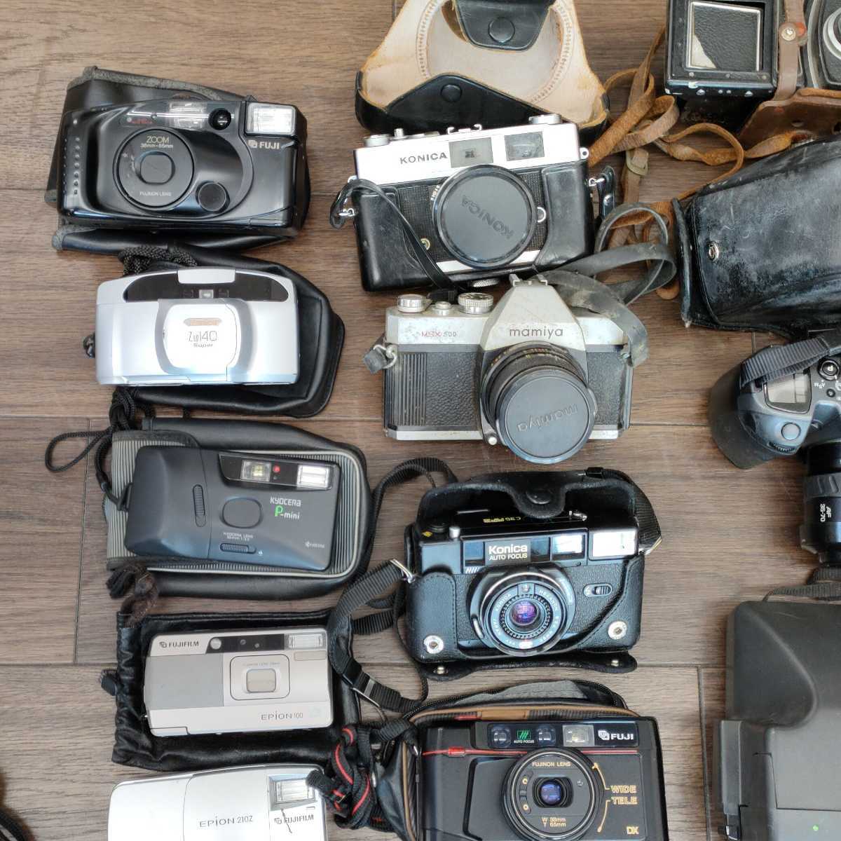 1円〜蔵出し 大量 カメラ まとめ Canon Nikon MINOLTA 一眼レフ