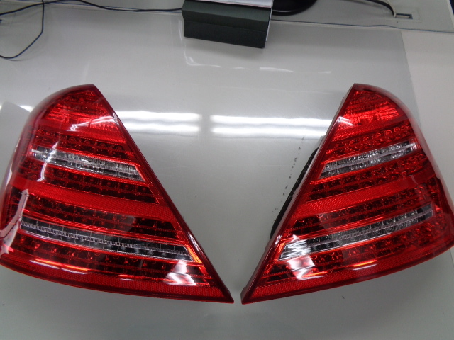 ◎ベンツ.W221.テールランプ後期 ベンツW221.後期テールランプセット（外品） W221 w221 後期 テールセット 後期仕様 前期用