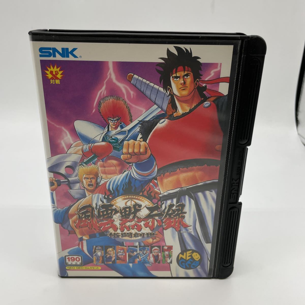 希少 NEOGEO ネオジオ SNK ROM ロム カセット 風雲黙示録 格闘創世 