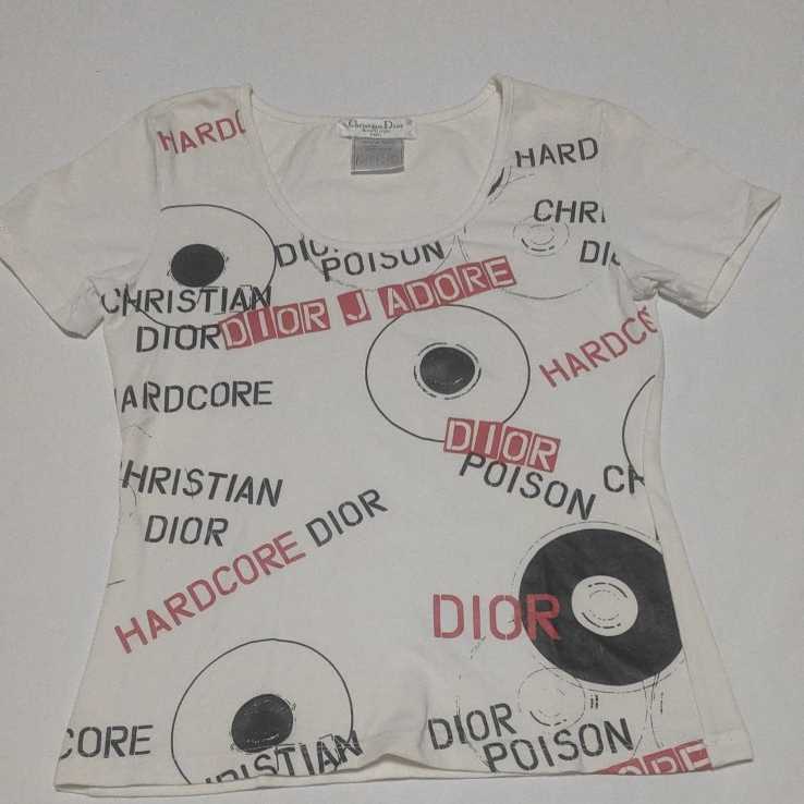 人気SALE，セール Christian Dior クリスチャンディオール Tシャツ フランス製 サイズ38(半袖Ｔシャツ)｜売買されたオークション情報、yahooの商品情報をアーカイブ公開 - オークファン 女性用