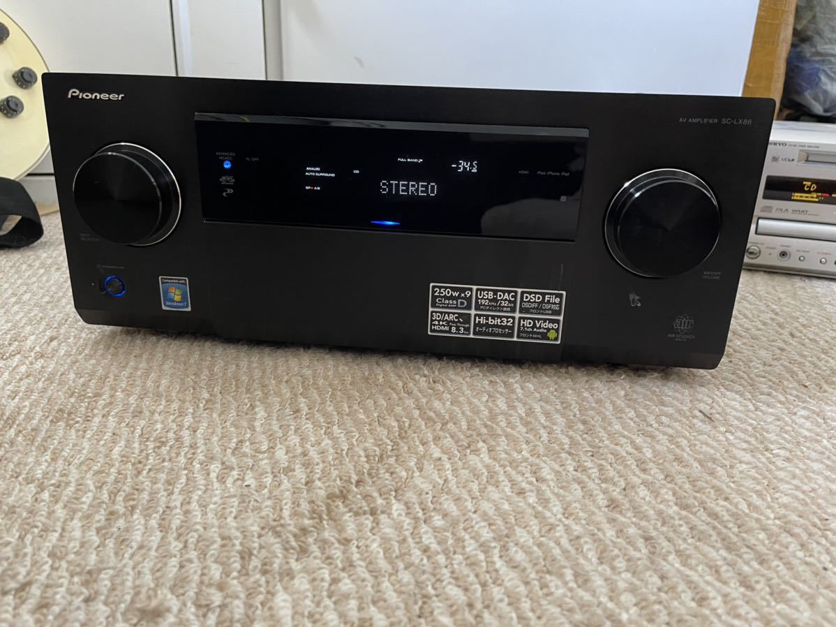 Pioneer/パイオニア アンプ SC-LX86 音出OK Pioneer SC-LX86