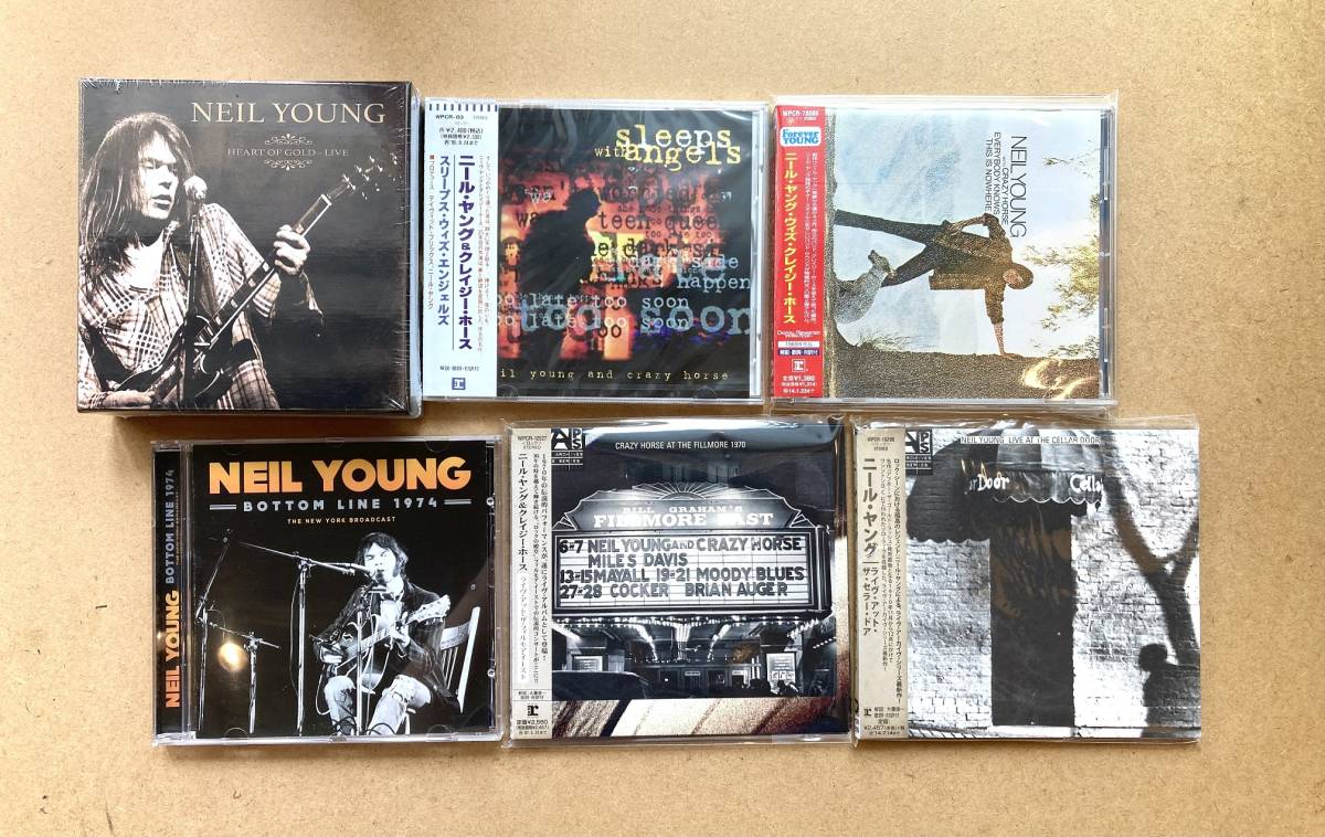 豊富な，低価 中心 Neil Young ニール ヤング CD合計6枚セット 有り Everybody Knows This Is Nowhere/Live At The Fillmore East etc(Neil Young)｜売買されたオークション情報、yahooの商品情報をアーカイブ公開 - オークファン N