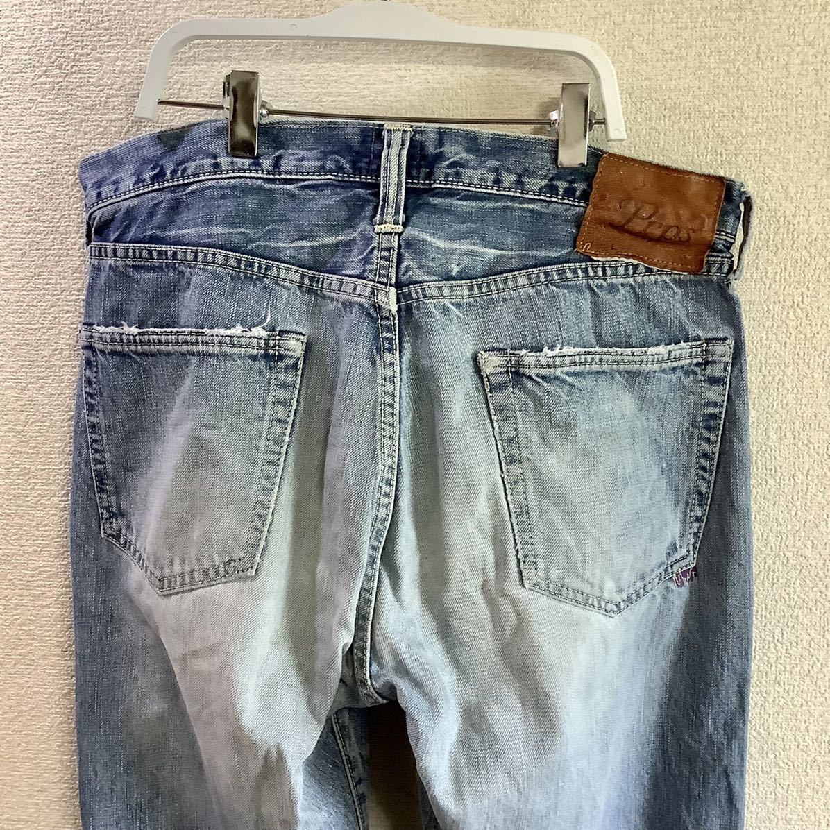 即決 [W32]日本製☆Prps☆IMPALA☆セルビッチデニム☆紫製品