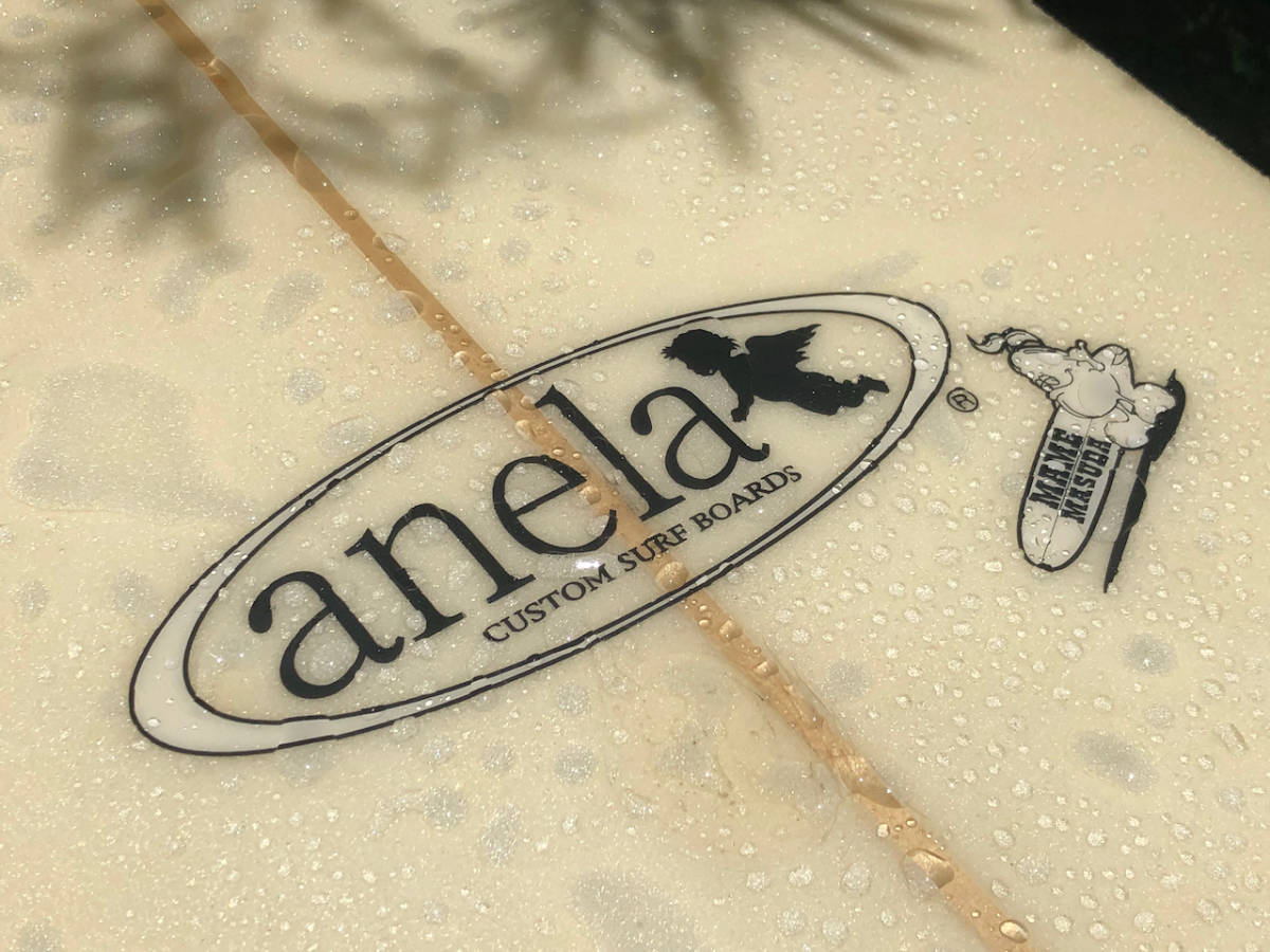 anelaサーフボードロングマメ増田シェイプ 9.2フィート281センチ anela