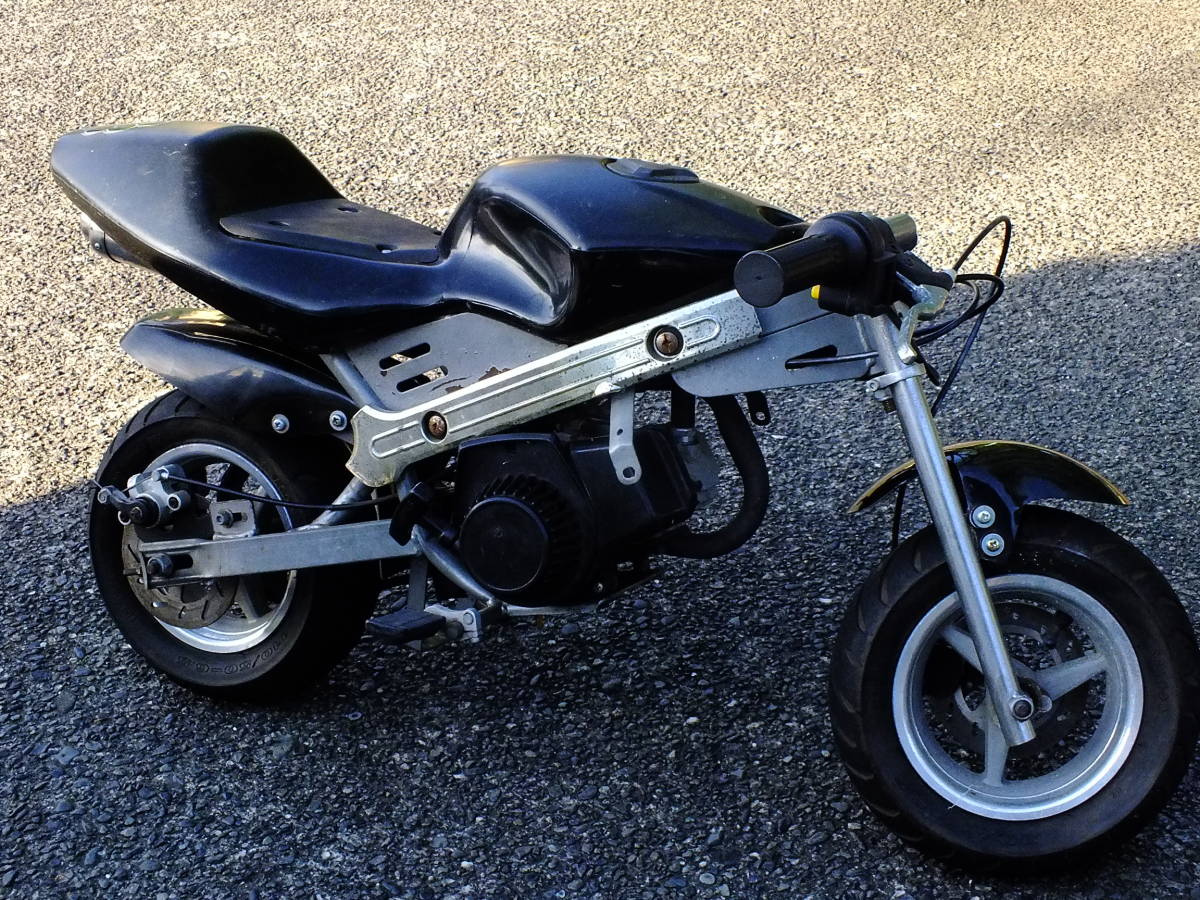 ポケバイ ポケットバイク 49cc エンジン モトクロス 本体 2スト GP 2 