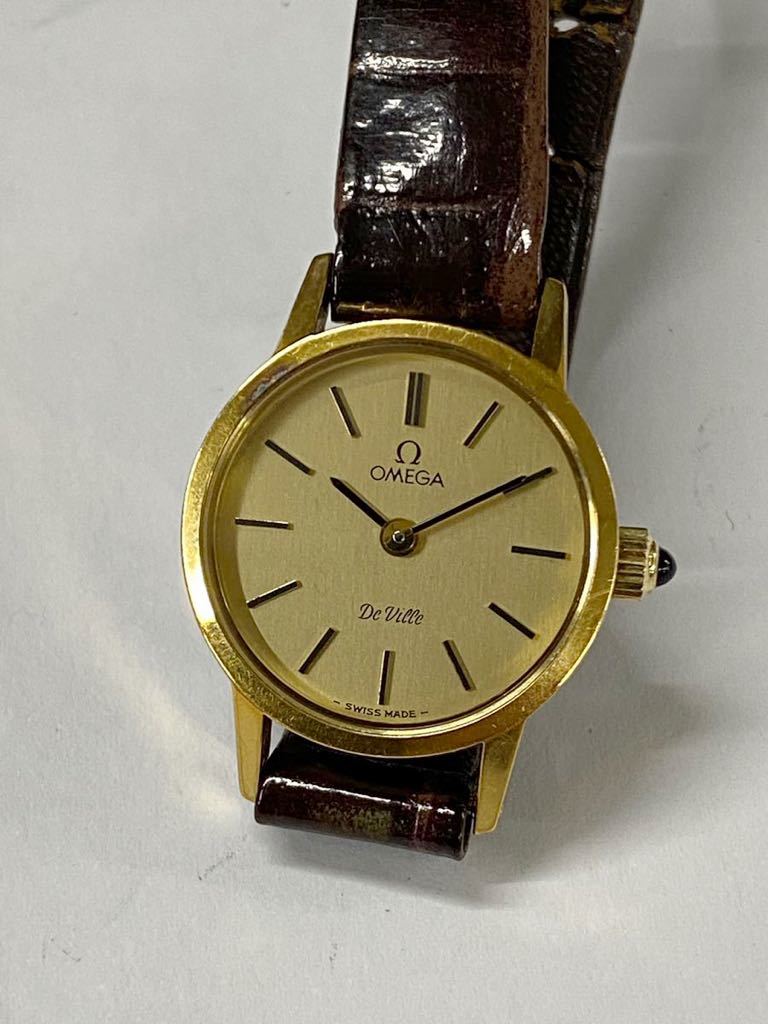 ●ハ0465M◎OMEGA オメガ De Ville デビル レディース手巻き腕時計 アンティーク◎送料込み◎◎