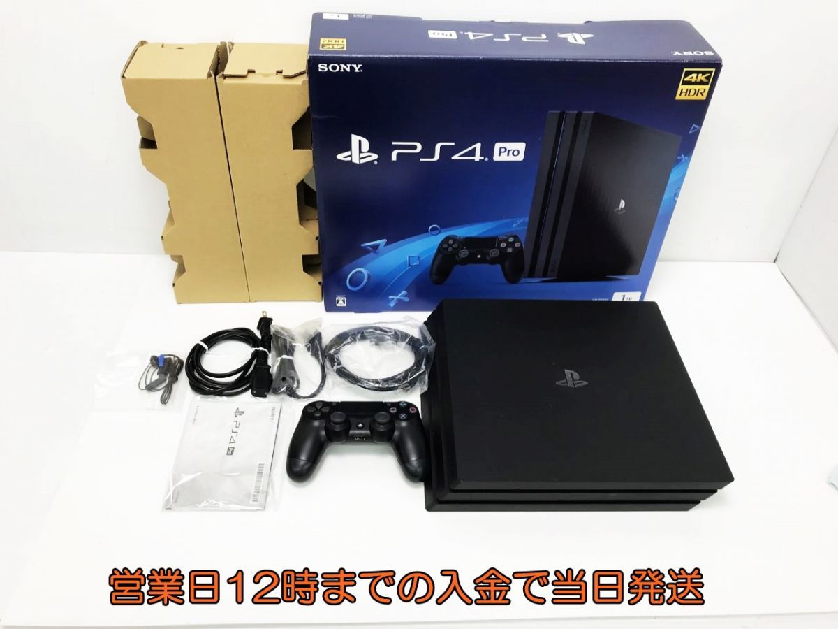  1円 PS4 Pro ジェット ブラック 1TB CUH-7100BB01 ゲーム機本体 初期化 み 1A3000-714e/G4(PS4本体)｜売買されたオークション情報、yahooの商品情報をアーカイブ公開 - オークファン PS4本体