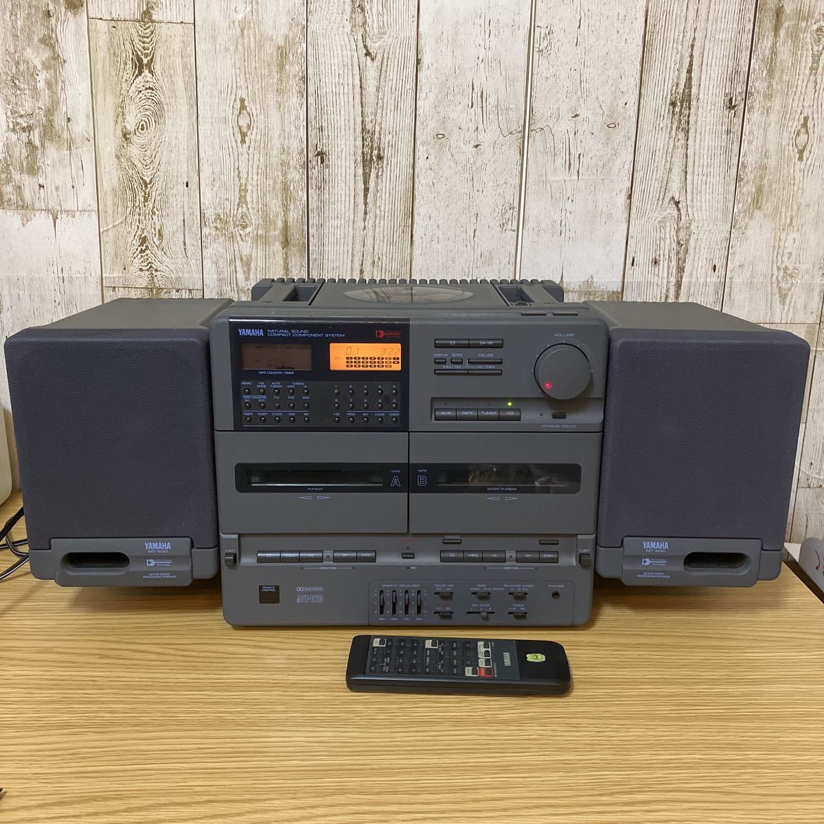 YAMAHA バブル CDラジカセ AST-C20 通電ジャンク YAMAHA ジャンク品