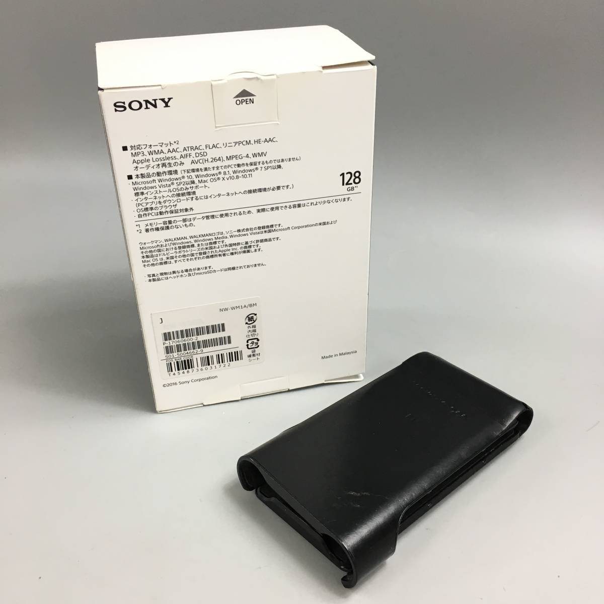 ☆C06598【美品】SONY ソニー/ウォークマン/NW-WM1A/付属品・箱付/初期 
