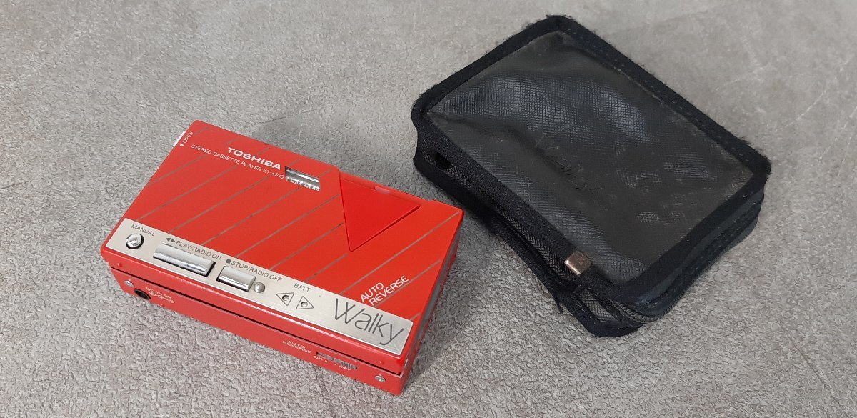06D49□TOSHIBA Walky KT-AS10 ステレオカセットプレーヤー ステレオ 