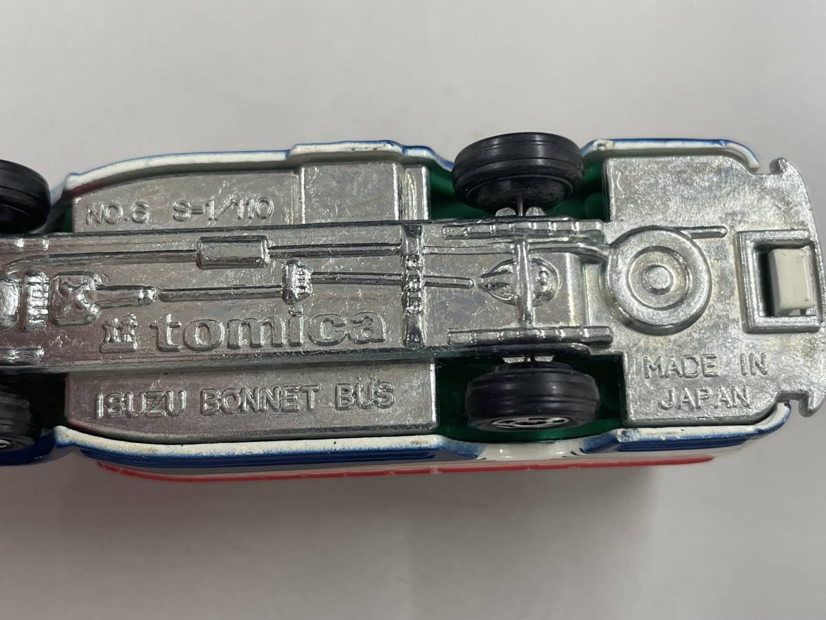 トミカ 松本電鉄ボンネットバス 日本製 1/110 箱付き
