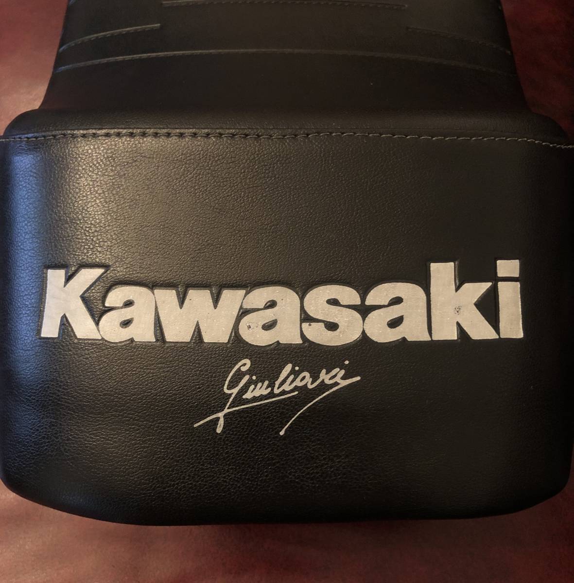 Kawasaki Z400FX Z550FX ジュリアーリ　当時物 当時物 ジュリアーリ シート Z400FX 極上美品 検索用 当時 ジュリ