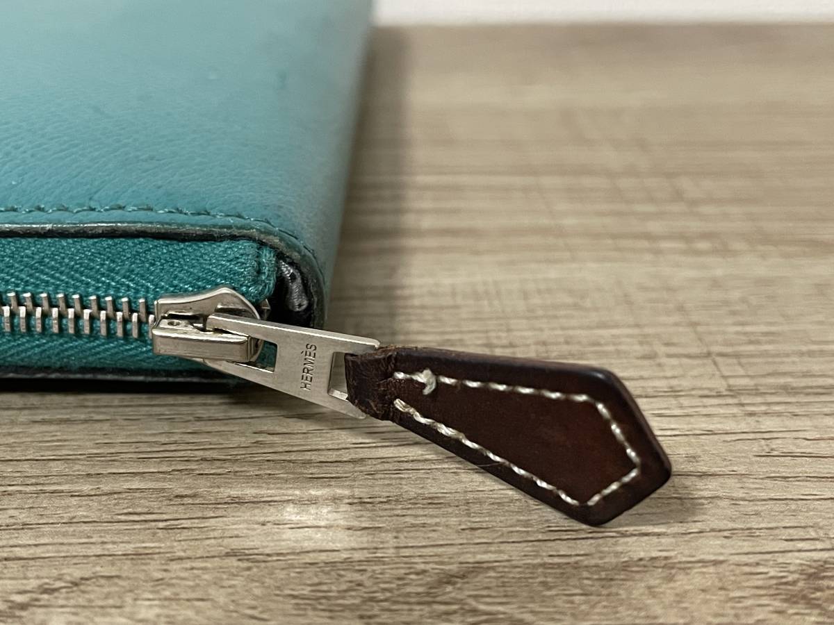 シルクイン エルメス アザップ HERMES ロング 長財布 AZAP Hermes X 